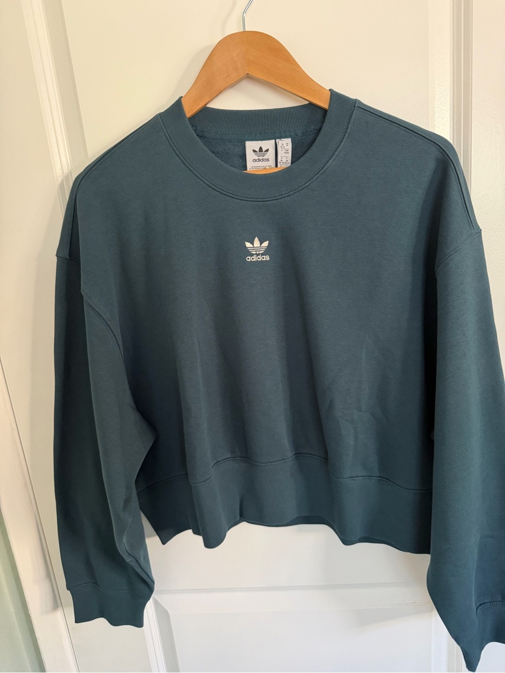 Adidas Teal Blue Sweatshirt